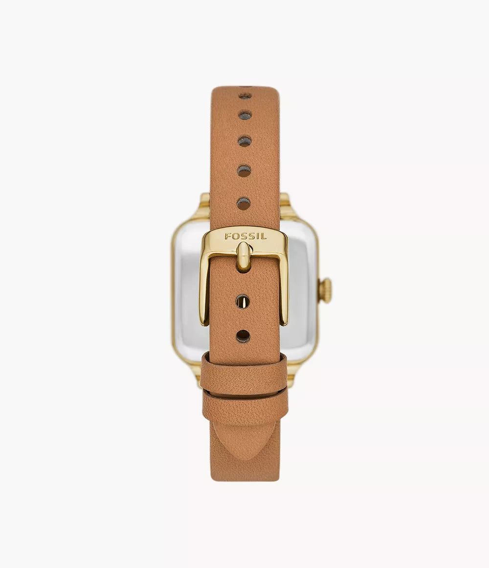 BQ3909 Reloj Fossil Colleen de mujer correa de cuero 28 mm