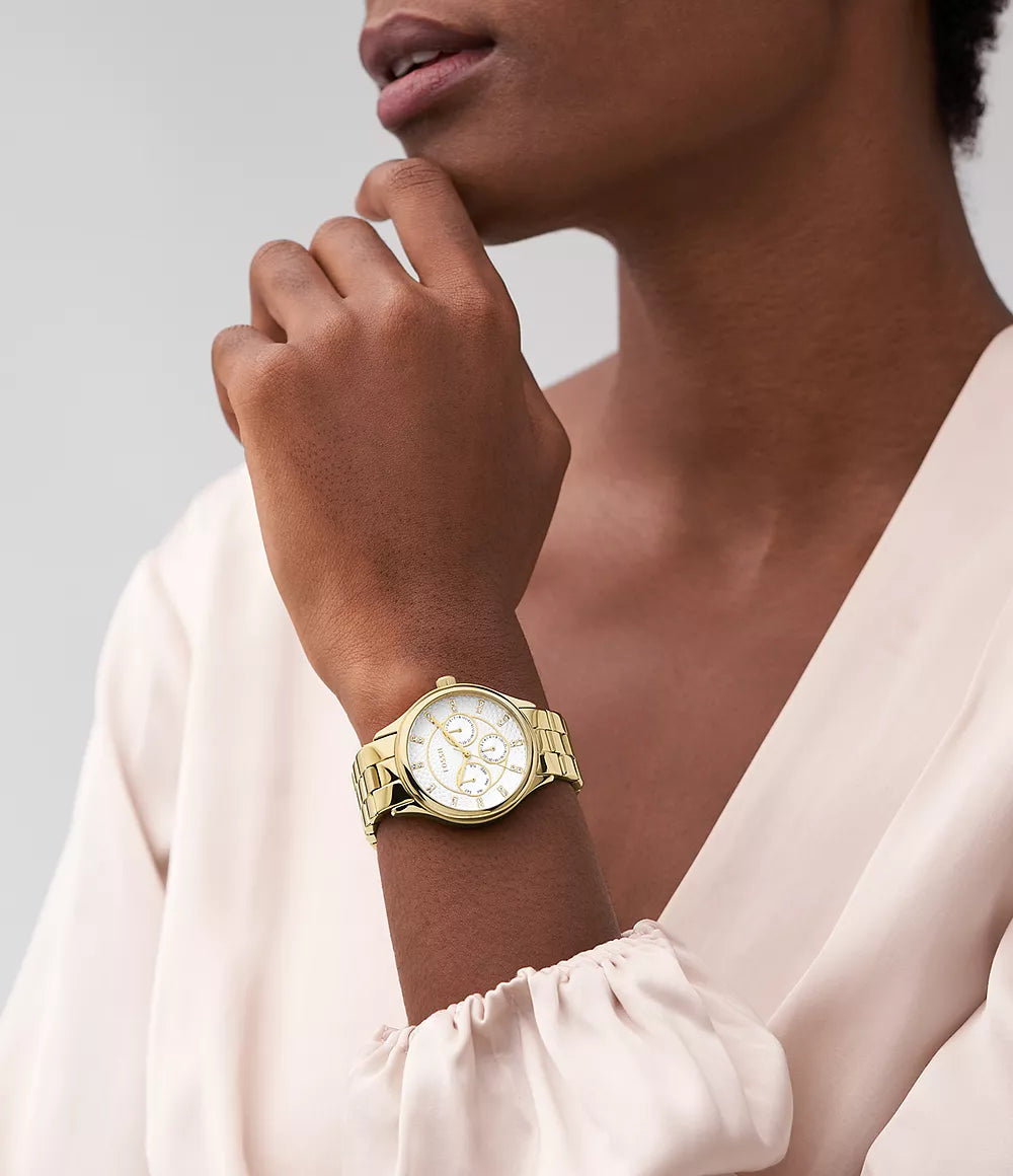 BQ3912 Fossil Modern Sophisticate de dama correa de metal