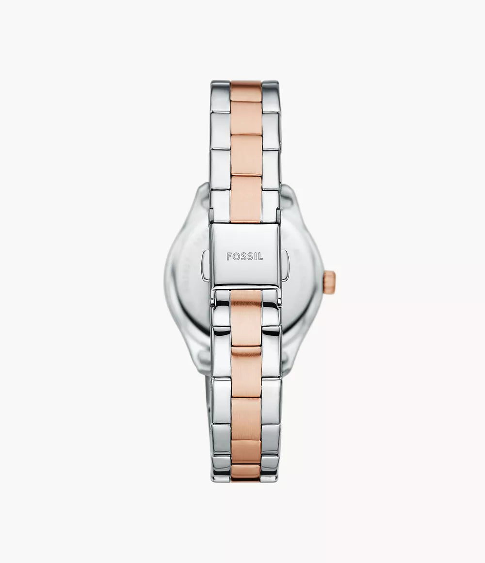 BQ3928 Fossil Rye de dama pulsera de metal