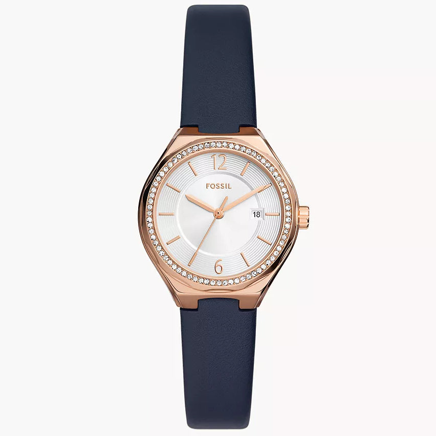 BQ3956 Reloj Fossil Eevie de dama banda de piel 30 mm