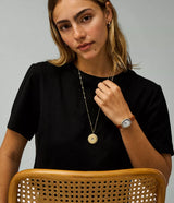 BQ3973 Reloj Fossil Prenny de dama pulsera de piel 23 mm