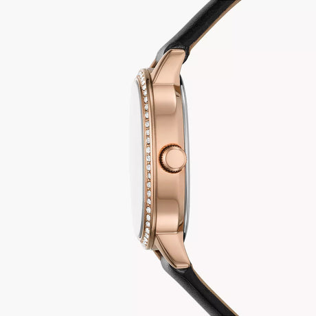 BQ3974 Reloj Fossil Prenny de mujer correa de piel 23 mm