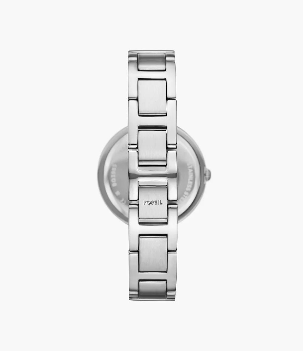 BQ3984 Reloj Fossil Karli de dama correa de acero inoxidable 34mm