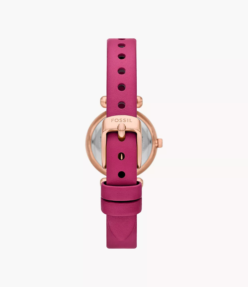 BQ3998 Reloj Fossil Tillie de mujer banda de caucho