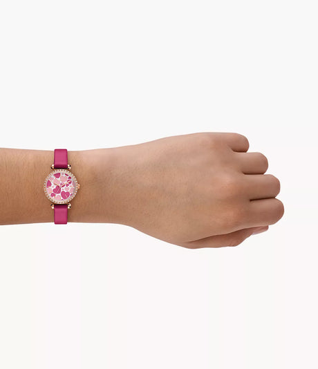 BQ3998 Reloj Fossil Tillie de mujer banda de caucho