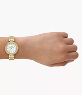 BQ5001 Reloj Fossil Karli de dama pulsera de metal 34 mm