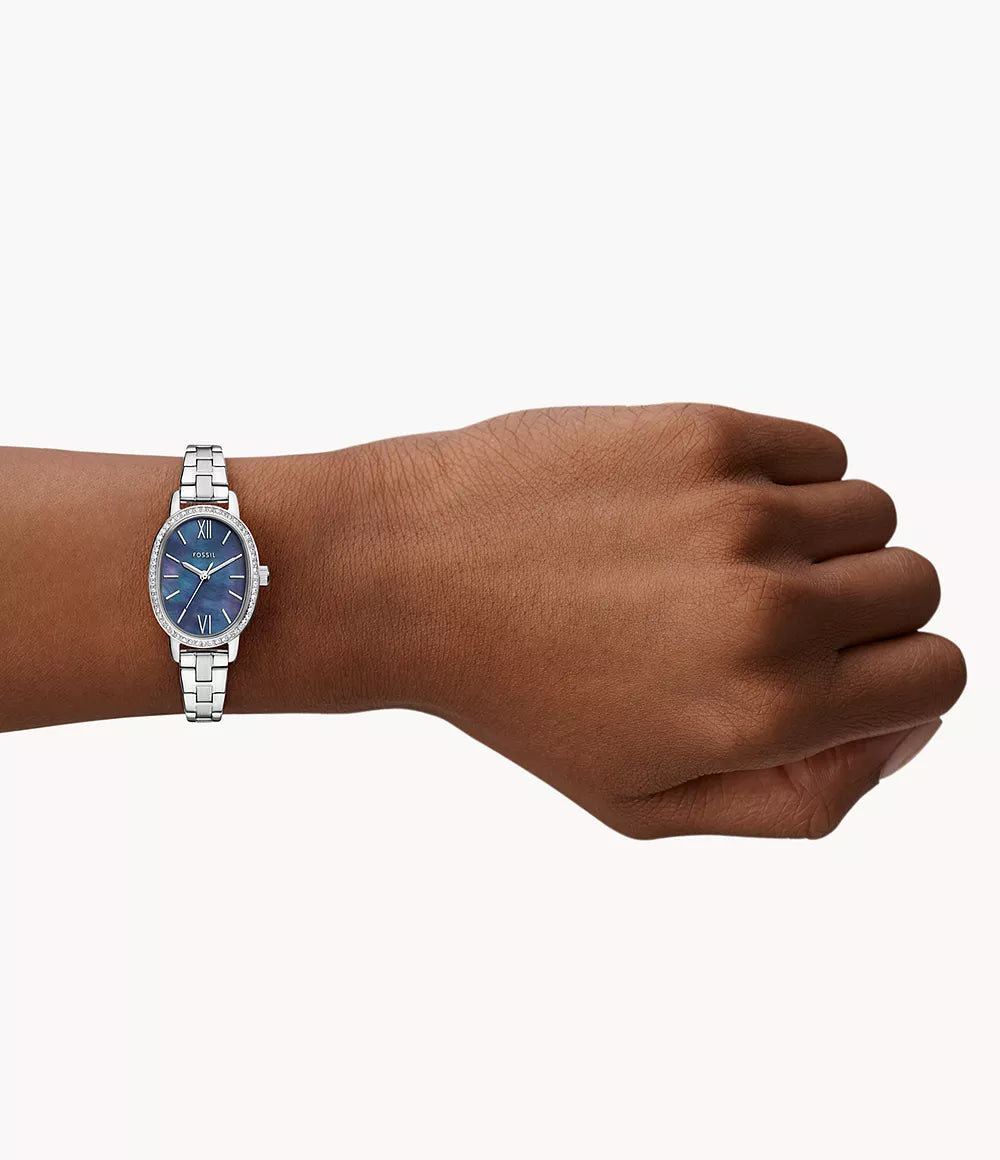 BQ5003 Fossil Penny de dama correa de metal