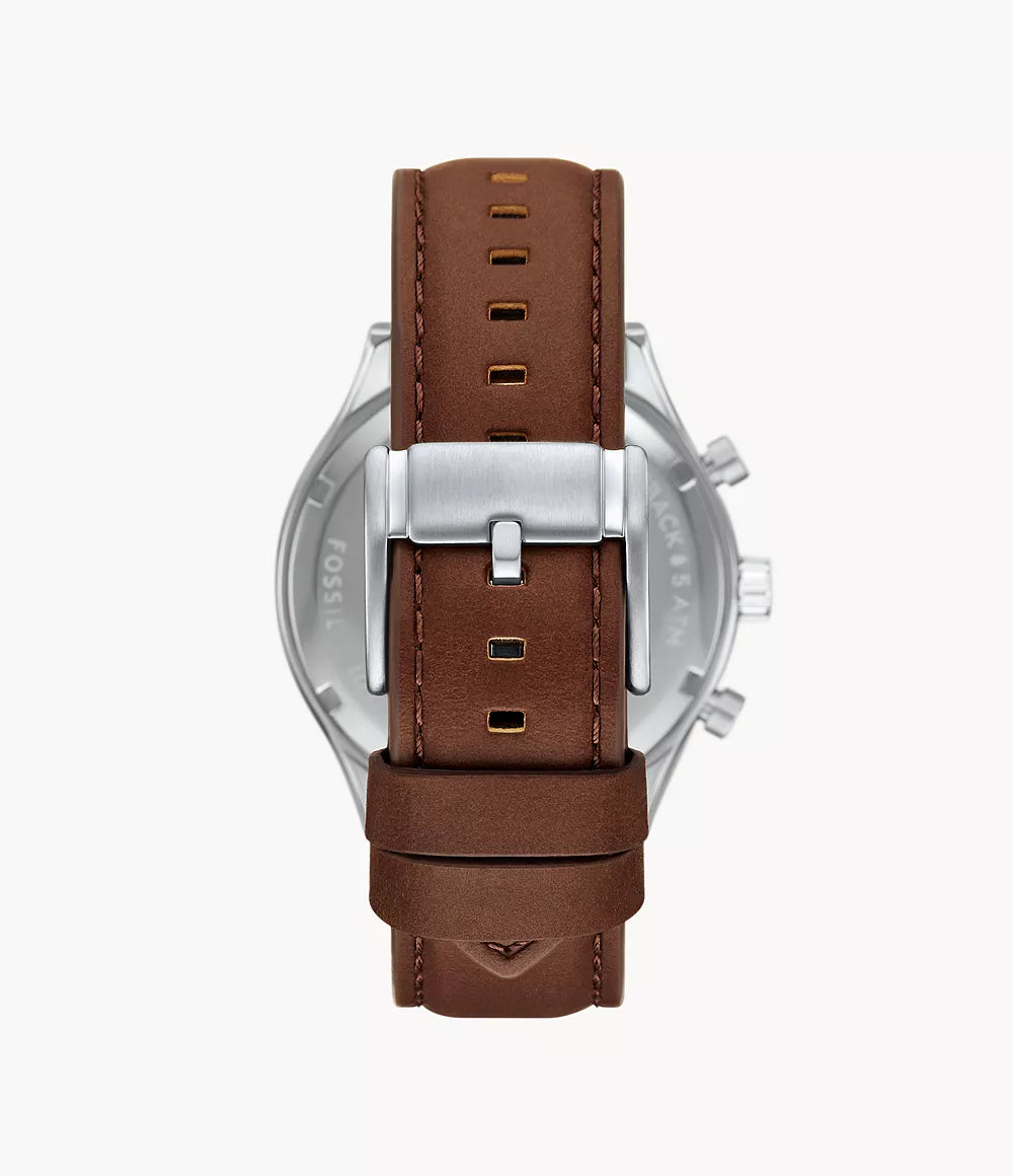 BQM2363 Fossil Fenmore de caballero pulsera de cuero