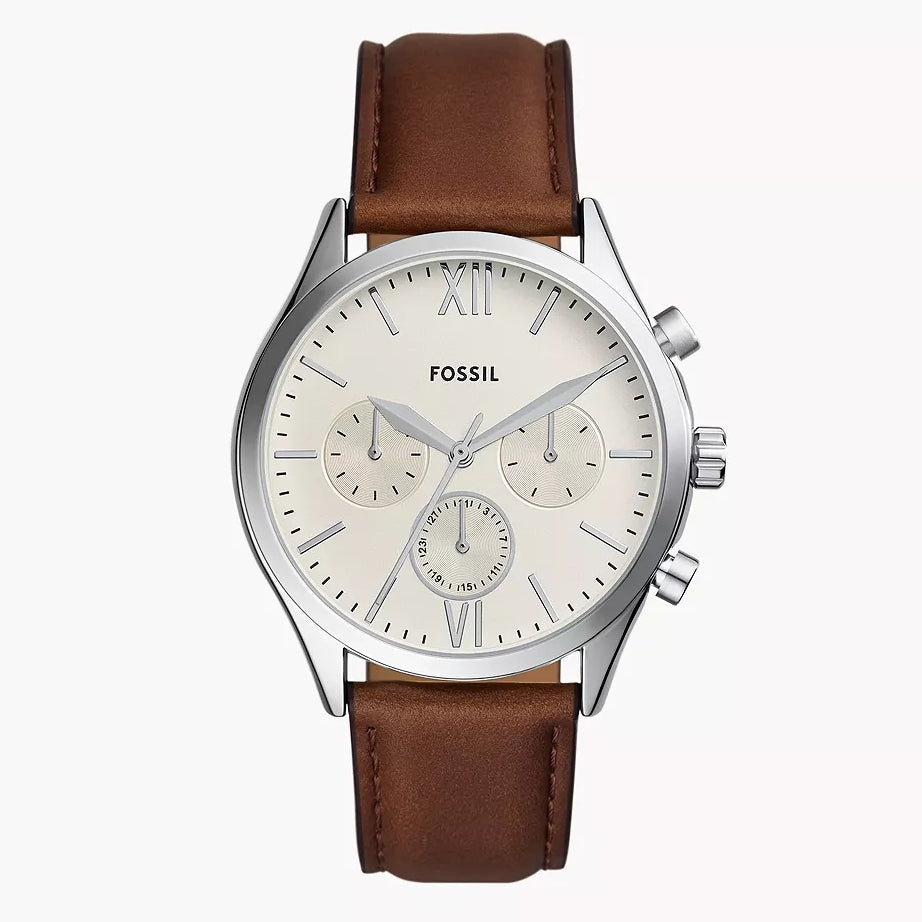 BQM2363 Fossil Fenmore de caballero pulsera de cuero