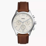 BQM2363 Fossil Fenmore de caballero pulsera de cuero