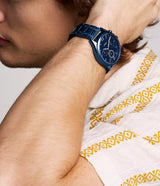BQM2403 Fossil Fenmore de caballero pulsera de acero inoxidable