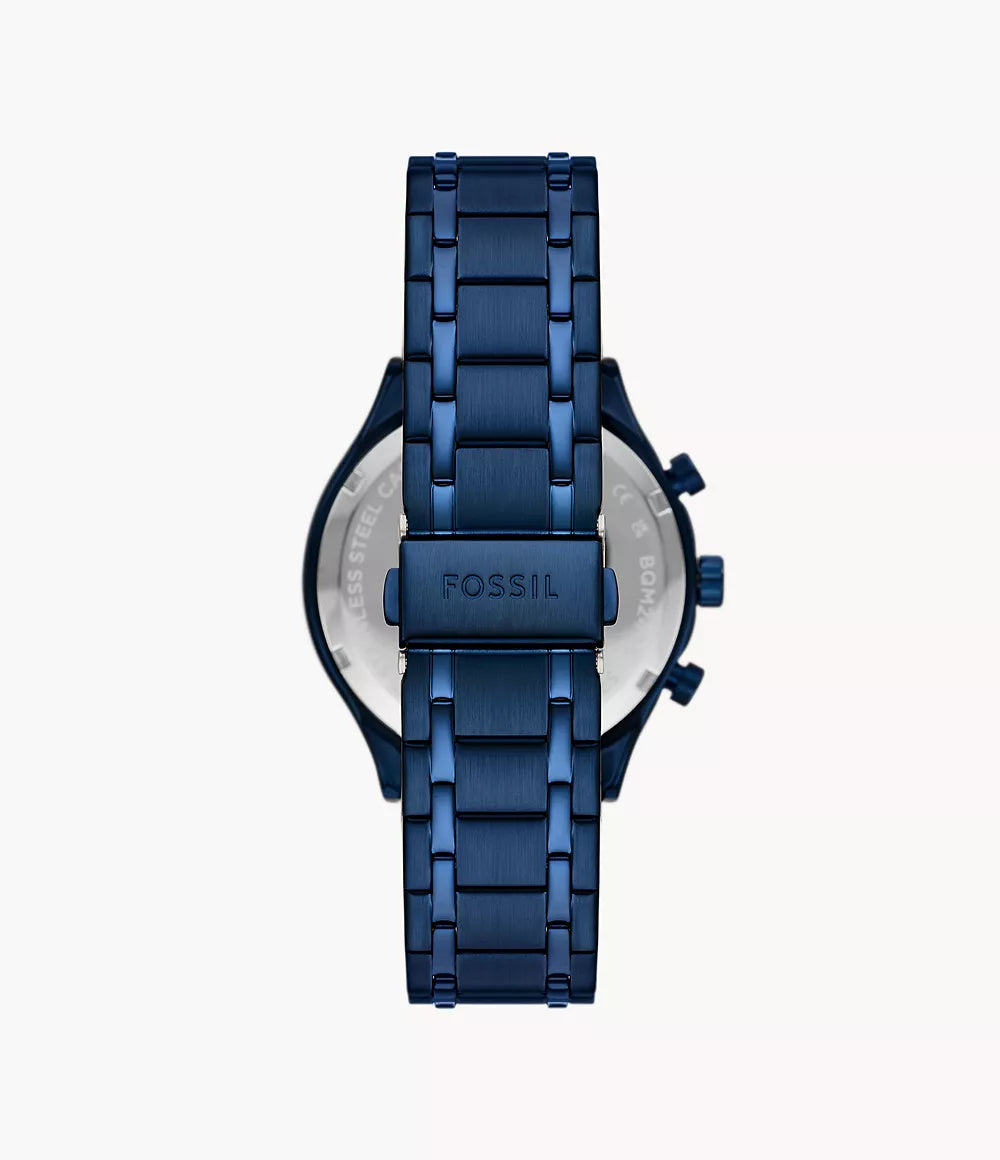 BQM2403 Fossil Fenmore de caballero pulsera de acero inoxidable