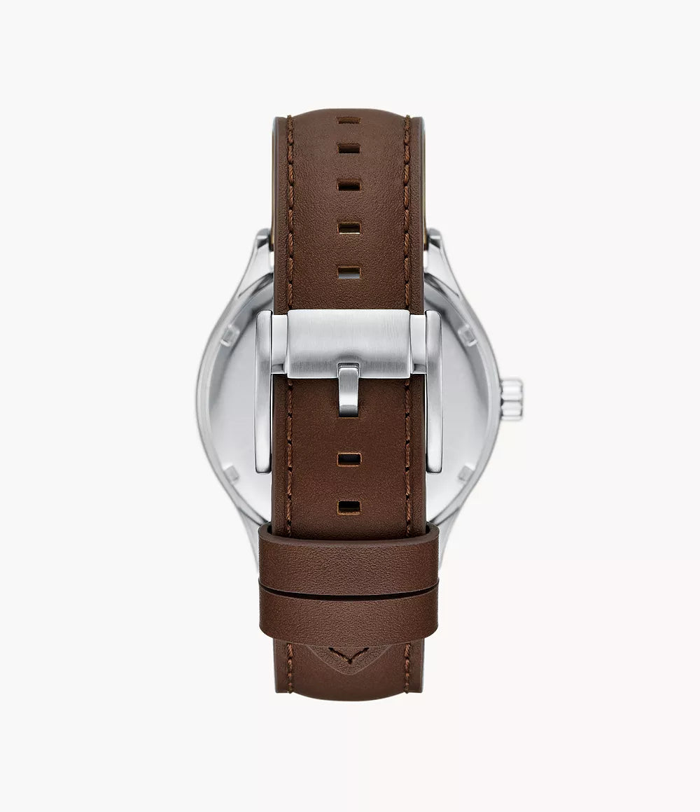 BQM2864 Fossil Fenmore de hombre correa de cuero