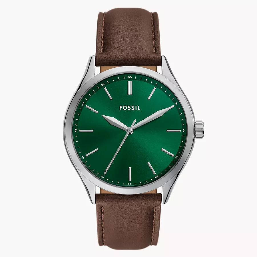BQM2864 Fossil Fenmore de hombre correa de cuero
