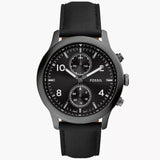 BQM7089 Reloj Fossil Bennett de hombre pulsera de piel 45 mm