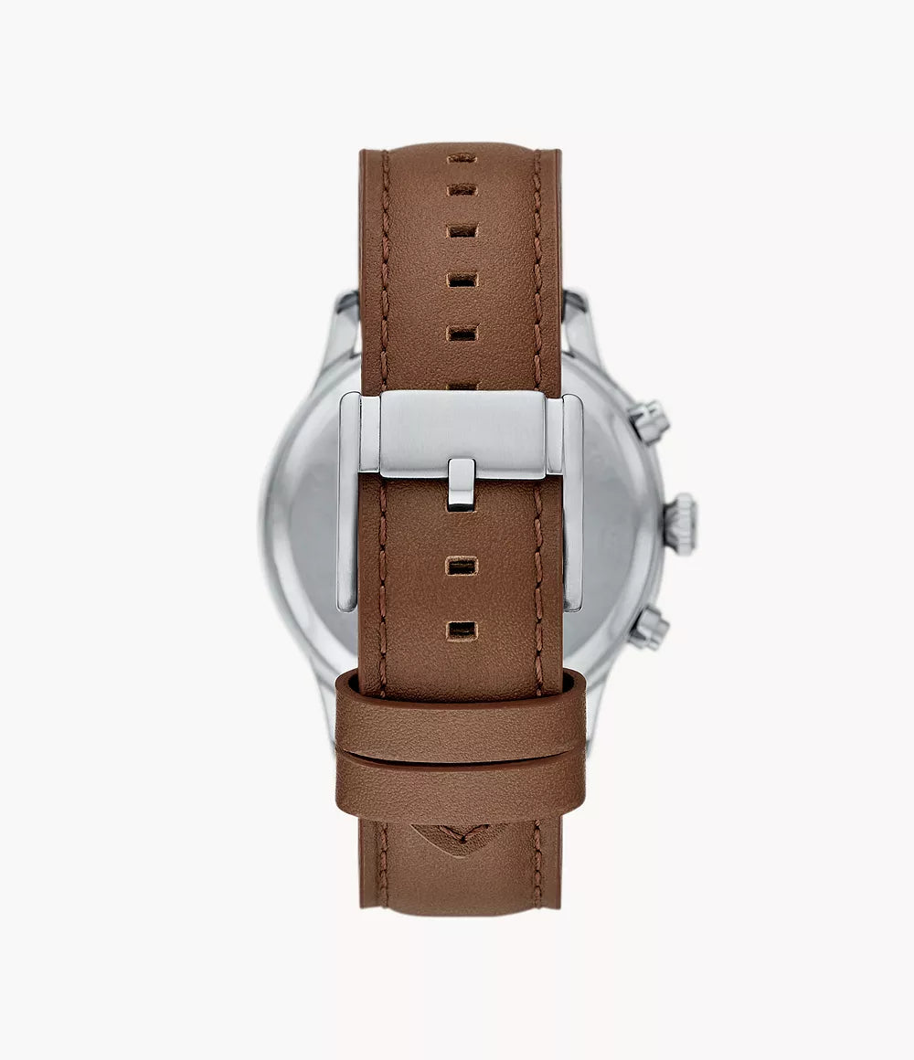 BQM7090 Reloj Fossil Bennett de hombre pulsera de piel 45 mm