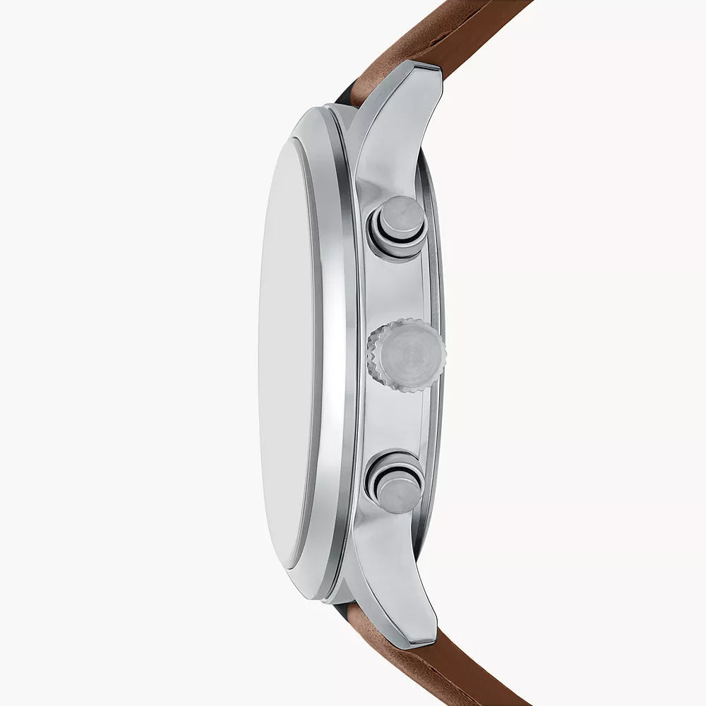 BQM7090 Reloj Fossil Bennett de hombre pulsera de piel 45 mm