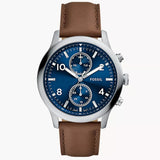 BQM7090 Reloj Fossil Bennett de hombre pulsera de piel 45 mm