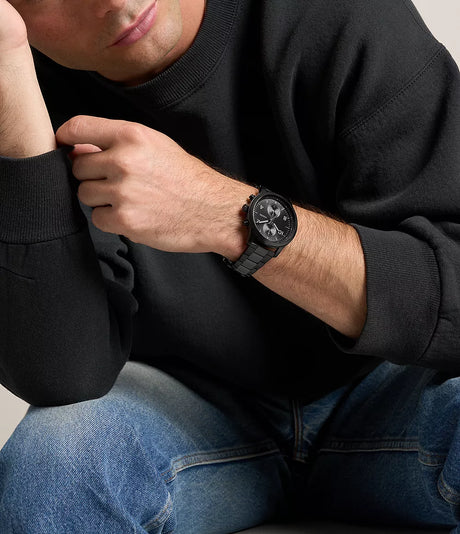 BQM7093 Reloj Fossil Bennett de hombre pulsera de metal 45mm