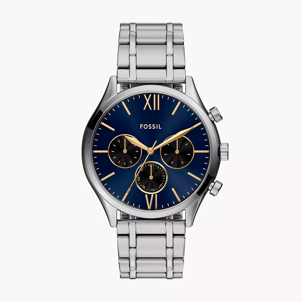 BQM7102 Reloj  Fossil Fenmore de hombre pulsera de metal