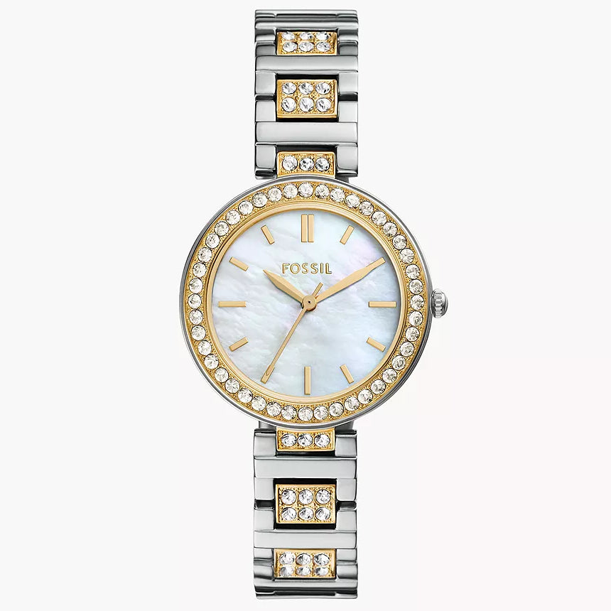 BQW3884 Reloj Fossil Karli de dama pulsera de metal
