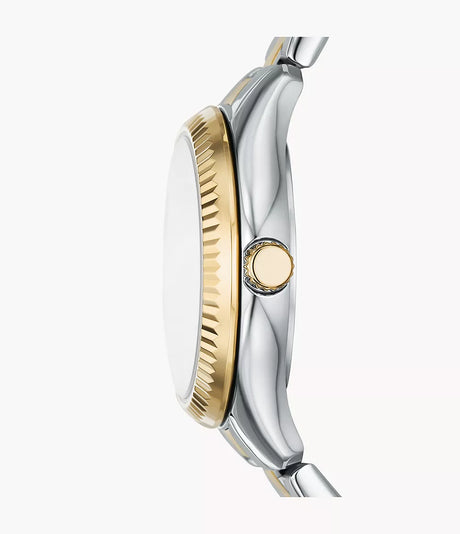 BQW3927 Reloj Fossil Rye de mujer pulsera de acero inoxidable 30 mm