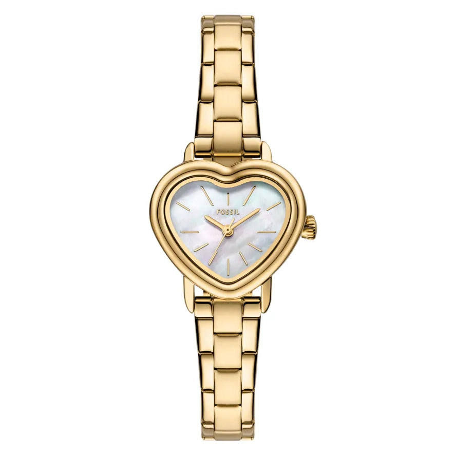 BQW8010 Fossil Karli Heart de dama pulsera de metal