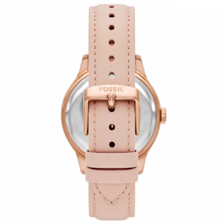 BQW8021 Reloj Fossil Brynn de mujer correa de piel 38 mm