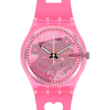 BZ354 Reloj Swatch Love With All The Alphabet de señorita pulsera de resina