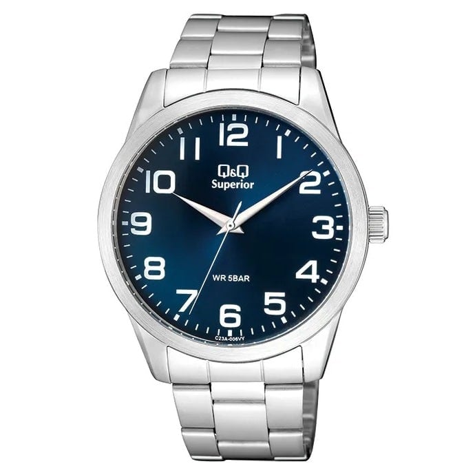 C23A-006VY QQ Reloj para hombre pulsera de acero análogo