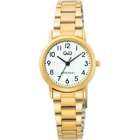 C40A-003PY Reloj QQ para mujer pulsera de acero