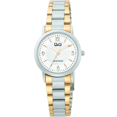 C40A-007PY Reloj QQ para dama pulsera de acero