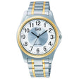 C41A-001PY QQ Reloj para hombre correa de acero inoxidable