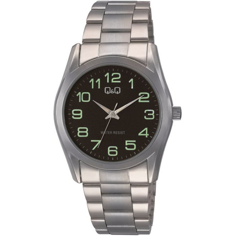 C58A-002PY Reloj QQ para hombre con brazalete de acero inoxidable