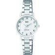 C60A-003PY QQ reloj para mujer correa de acero inoxidable