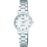 C60A-003PY QQ reloj para mujer correa de acero inoxidable