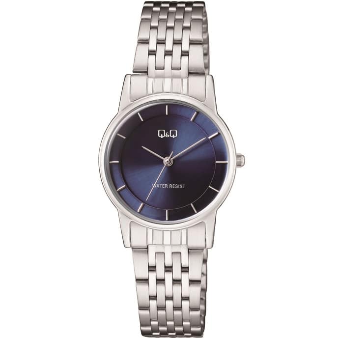 C63A-002PY Reloj QQ para hombre con brazalete de acero inoxidable