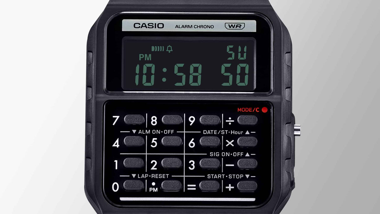 CA-53WB-1B Casio Reloj para caballero pulsera de caucho