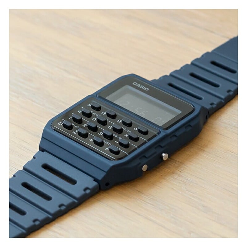 CA-53WF-2B Reloj Casio con Calculadora para Hombre, Con Calculadora