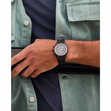 CA0805-53X Citizen Nighthawk de hombre correa de metal