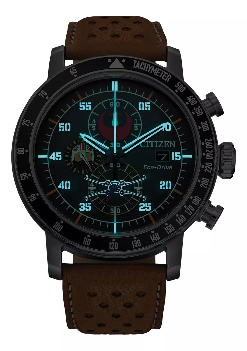 CA4478-56L Citizen Star Wars reloj de hombre pulsera de piel