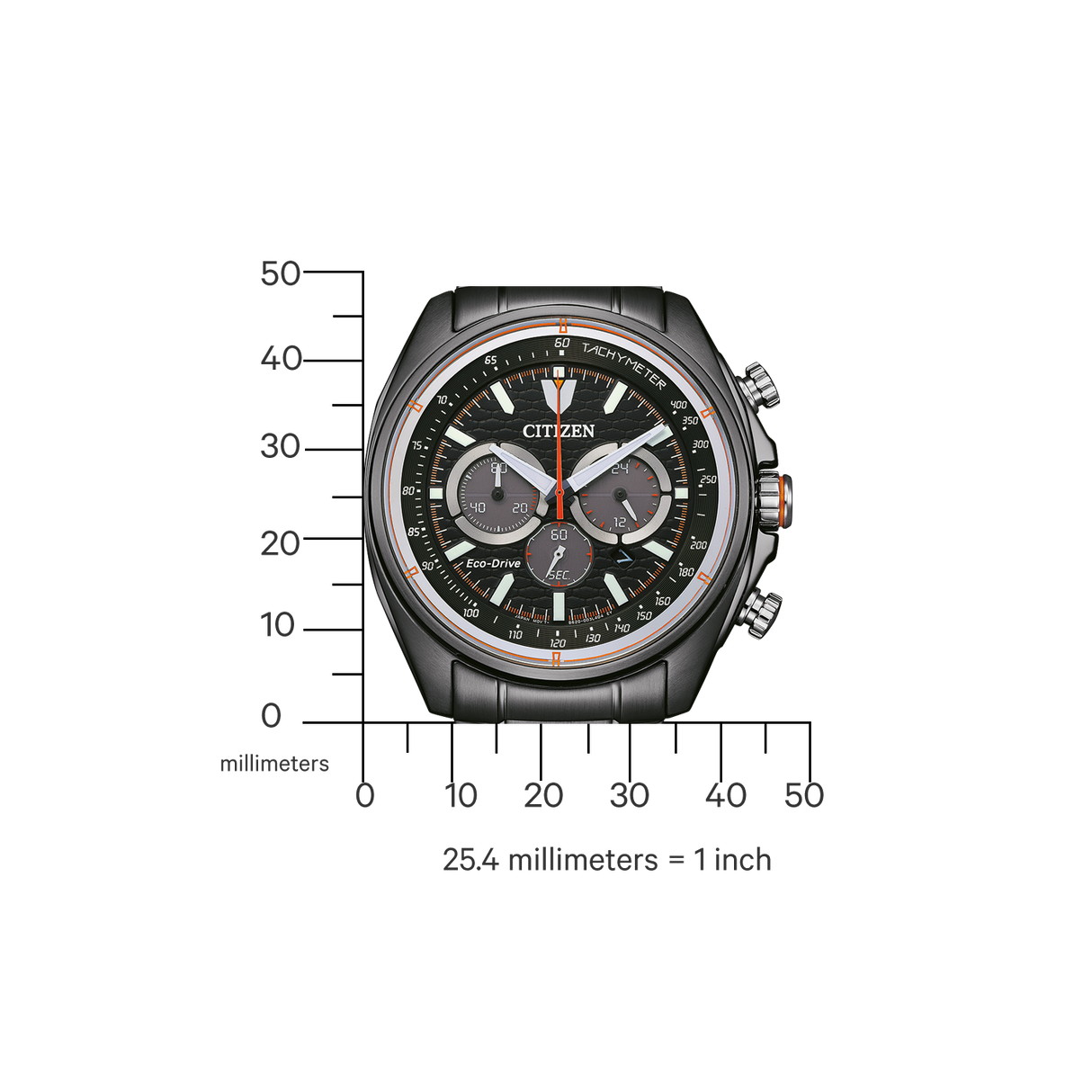 CA4567-82H Citizen Sport Casual de caballero pulsera de acero inoxidable