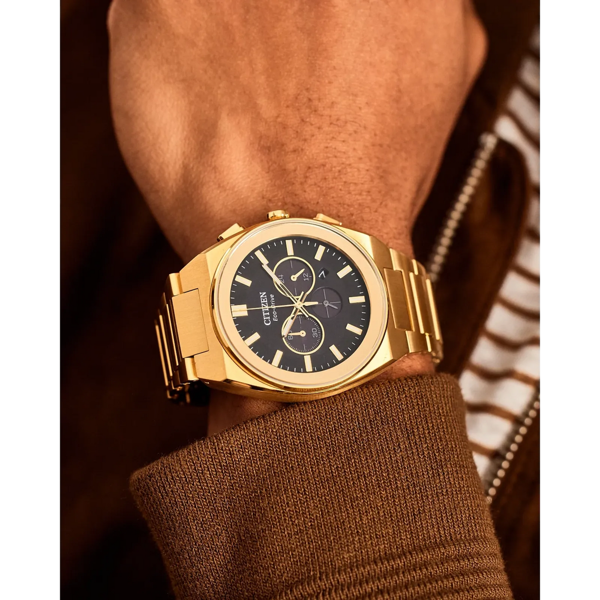 CA4582-54E Citizen Axiom SC de caballero pulsera de metal