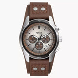 CH2565  Reloj Coachman de caballero banda de cuero 45 mm