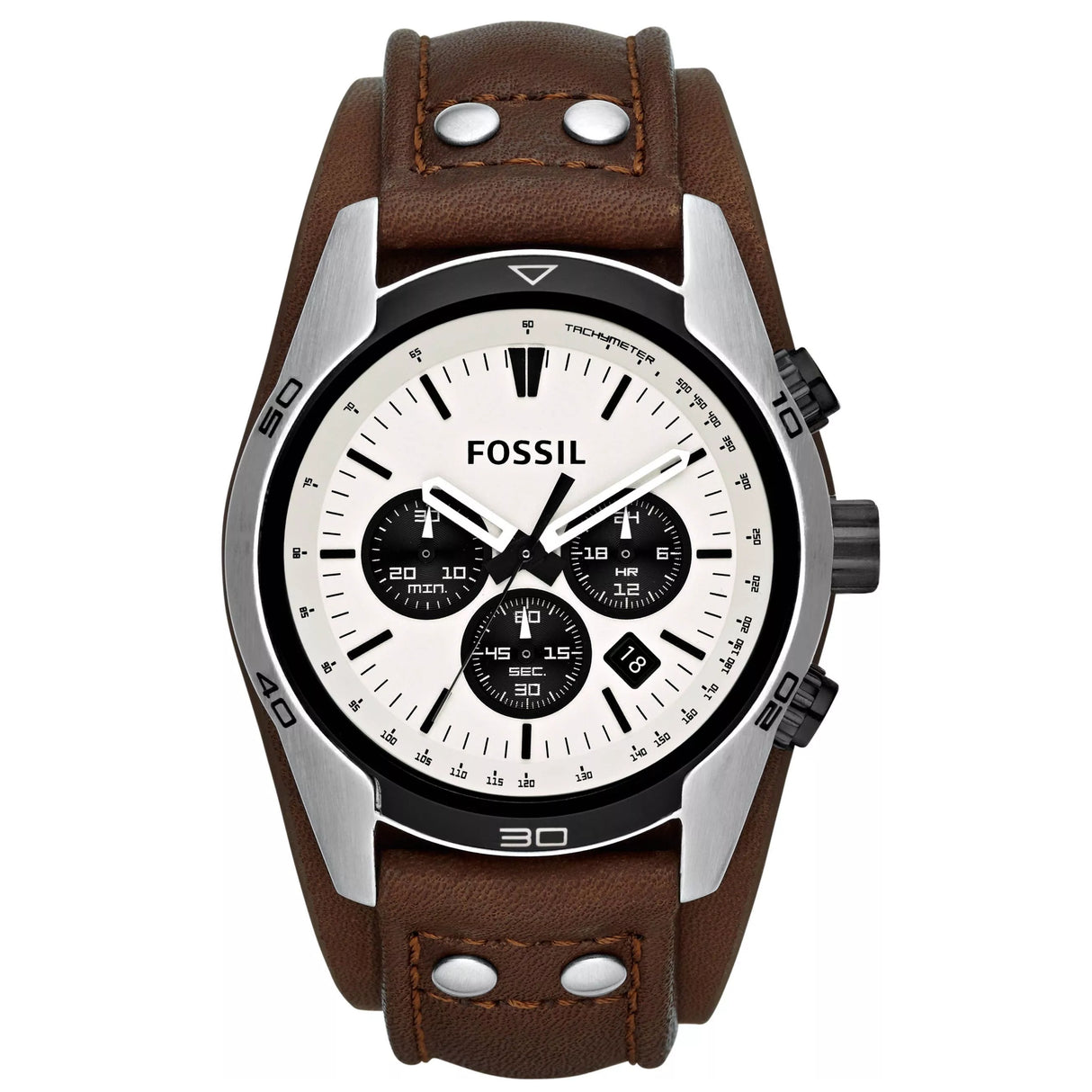 CH2890 Reloj Fossil Coachman de caballero pulsera piel 44 mm