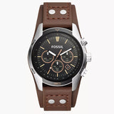 CH2891 Reloj Fossil Coachman de hombre banda de piel 44 mm