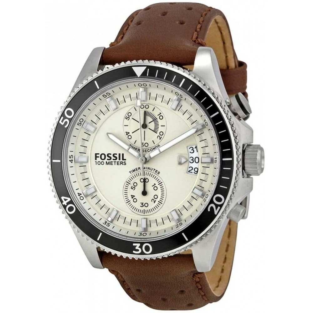 CH2943 Reloj Fossil Wakefield  de hombre pulsera de piel 45 mm