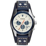CH3051 Reloj Fossil Coachman de hombre correa de piel