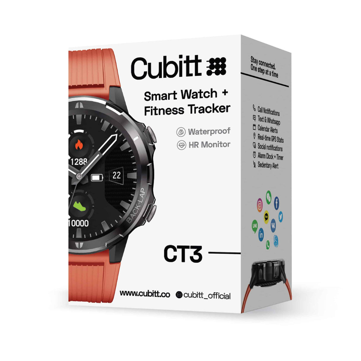 CT3 Reloj Inteligente Cubitt para Caballero