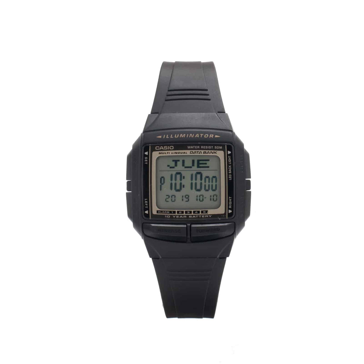 DB-36-9AV Reloj Casio para Hombre, Illuminator 10 Años de Batería